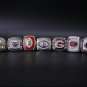 7PCS Georgia Bulldogs football NCAA championship ring 11 size without case（1088）