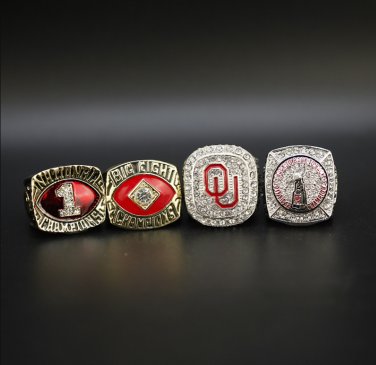 1985 1987 2015 2017 Oklahoma Sooners OU NCAA Championship rings 11 size without case&iuml;&frac14;�1090&iuml;&frac14;�