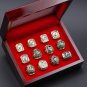 SET 12PCS Toronto Maple Leafs Stanley Cup NHL Champions rings with case（1112）