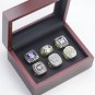 6 PCS Winnipeg Blue Bombers CFL Football championship rings 11S with case（1120）