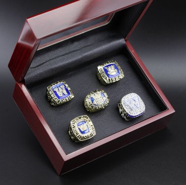 5 PCS Winnipeg Blue Bombers CFL Football championship rings 11S with case&iuml;&frac14;�1121&iuml;&frac14;�