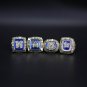 4 PCS Winnipeg Blue Bombers CFL Football championship rings 11S with case(1122)