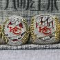 Full Set 4PCS KANSAS CITY CHIEFS Super Bowl 57 Championship Ring Player ring 7-16S