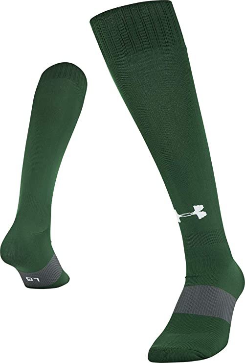 Under Armour Adult Soccer Over The Calf Socks 1 Pair Forest Green Shoe ...