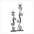 32395 Scrollwork Tabletop Candlesticks