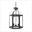 38464 Metal Taper Candle Lantern
