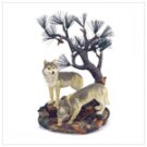 37976 Wolves with Pine Tree Figure