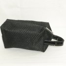 Nicole Miller New York Cosmetic Bag Black Toiletry Travel Makeup School Supplies
