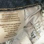DECREE JEANS JUNIORS SIZE 5 MEDIUM WASH BOOTCUT DENIM DISTRESSED COTTON STRETCH
