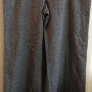 Cato Women Pants Size10 Black Heather Wide Leg RN37080 Career Business Zipper