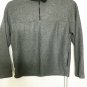 Old Navy Fleece Jacket Men Size XXL 1/4 Zip Soft Gray Long Sleeve Drawstring