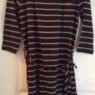 BANANA REPUBLIC Womens 3/4 Sleeve Pocketed Belted  Dress Size S, M  NEW Orig $55