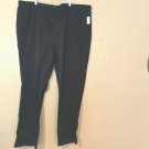 OLD NAVY Men’s Ultimate Straight Built In Flex Black Khakis 48 x 34 NWT