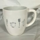 RAE DUNN BEAT SIMMER FLIP BOIL ICONS MUG CUP COFFEE TEA COCOA ESSENTIALS NEW