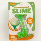 Nickelodeon Slime Bubble Blower Includes Real Slime Green