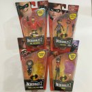 The Incredibles 2 Disney Edna and Jack, Elastigirl Violet Mr Incredible Lot of 4