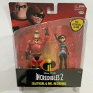 The Incredibles 2 Power Couple, Features 4" Mr. Incredible and Elastigirl NIB
