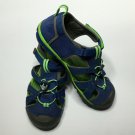 KEEN Blue Jasmine Green Shoe Size 6 Seacamp II Cnx 1014479 Bungee Tie