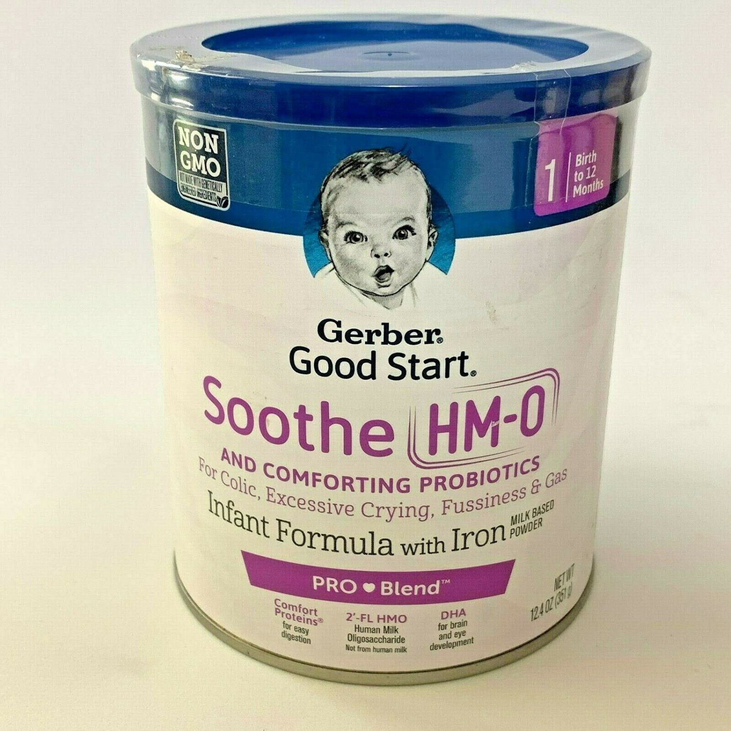 Gerber Good Start Soothe HM-O Infant Formula W/ Iron 12.4oz Exp 11/20/2020