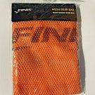 Finis Mesh Gear Bag Peach Swimming Training Waterproof Carry All Dry Drawstring