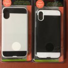 E-CIRCUIT BLACK AND WHITE PHONE CASE FOR IPHONE X NWT SET OF TWO