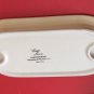 Artimino Firenze Earthenware Tidbit Tray, Celery Plate, Serving Tray 6 x 12"
