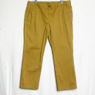 Bonobos Pants Men 38/30 Tan Khaki Back Pockets Mustard Straight Leg Trouser