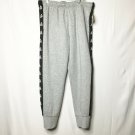 NWT Reebok Jogger Pants Size XL Grey Heather Slim Sweatpants No Brakes Logo $70