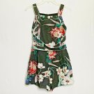 Adelyn Rae Romper Women Black White Pink Green Floral Sleeveless Casual Wear