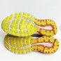 Brooks Ghost Sneakers Men 13 Grey Yellow Round Toe Running Athletic