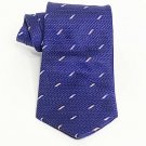 Nautica Neck Tie Blue Multicolored Small Stripes 100% Silk Office Work Place