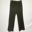 Worthington Pants Women 8 Black Solid Trouser Leg Modern Fit High Rise