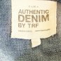 Zara Authentic Denim By TRF Jean Jacket Button Front Blue Size M Everyday Wear