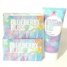 Bolero Blueberry Bliss Plant Based Bar Soap  6.25oz and Facial Wash 5oz Lot Of 3