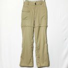 Magellan Outdoors Pants Men S Khaki Cargo Unzip Belt Waist 2 Buttons Pockets