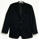Dockers Blazer Men 16R Black Two Buttons Front Pockets Long Sleeve Work Office