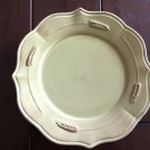 BARRARTE PORTUGAL Green Art Pottery DINNER, 10 1/2 Inches  Abstract Shape