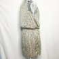 Love Notes Dress Black Tan Geometric Scoop Neck Sleeveless Pockets Anthropologie