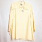 NB by Stella Louise Jacket Cami 2 PC 14W Soft Yellow Sequin Embellished Floral