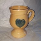 PFALTZGRAFF Americana Pedestal Heart Mug Cup 4 3/4" TALL