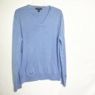 Banana Republic Sweater Women M Light Blue Long Sleeve V-Neck Casual Wear