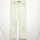 Marco Polo Pants Women 31/32 Beige Lea Corduroy Casual Straight Comfy Tan