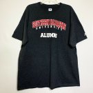 Southern Nazarene Shirt Unisex XL Grey Red White Solid Scoop Neck Short Sleeved