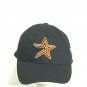 Astros Baseball Hat Black Orange Logo AT&T Side Logo Baseball Cap Strip