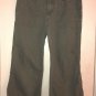SO Pants Junior 1 Green Capri Cropped Back Pocket Snap Button Wear It To Declare