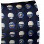 J.Crew Men Necktie Blue Fish Bowl 100% Silk Business Office Wear