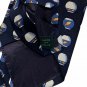 J.Crew Men Necktie Blue Fish Bowl 100% Silk Business Office Wear