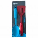 Farberware Color 2 MINI Tools Lg Spoon Spatula Turner Cook Glamp Camp RV Tiny