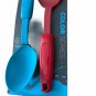 Farberware Color 2 MINI Tools Lg Spoon Spatula Turner Cook Glamp Camp RV Tiny
