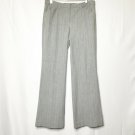 The Limited Pants Women 6 Gray Pink Pinstripe Cassidy Fit Straight Leg Trouser